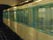 metro entrant en station, \rvu de metro quittant la station